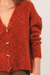 BUTTONED CARDIGAN JACKET