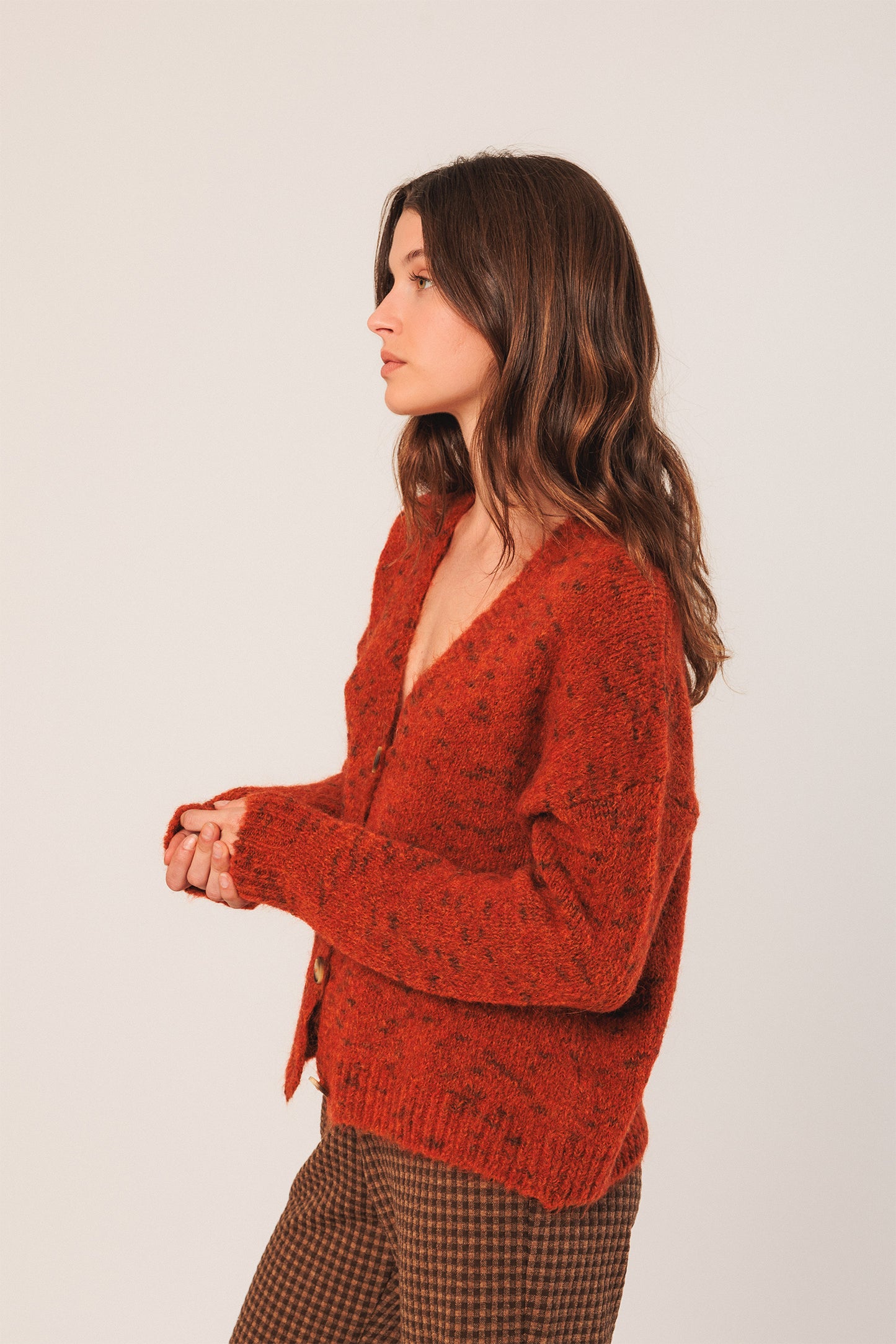 CHAQUETA PUNTO ABOTONADA