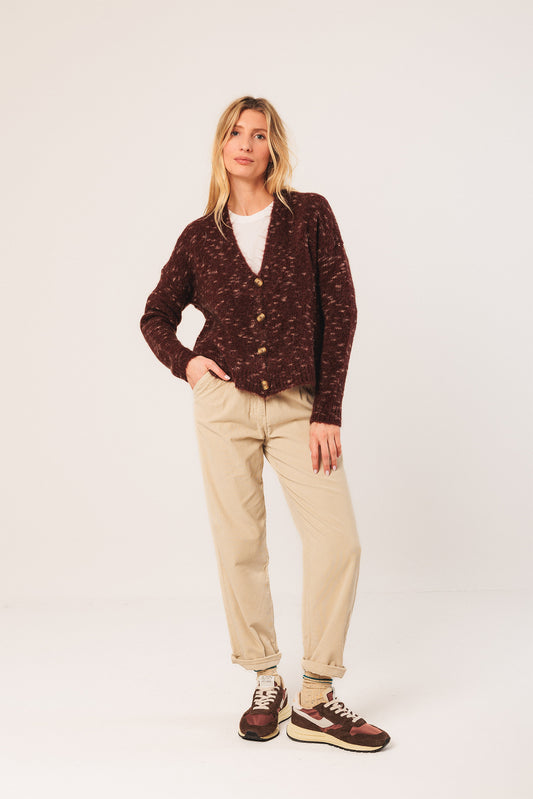 CHAQUETA PUNTO ABOTONADA