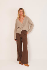 [CL] BUTTONED CARDIGAN JACKET