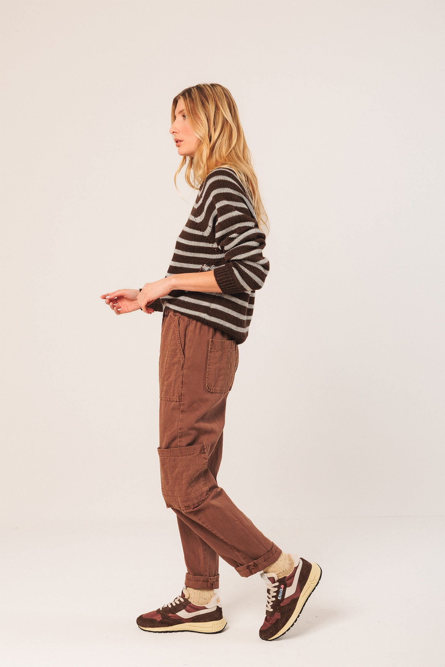 [CL] BICOLOR STRIPED SWEATER