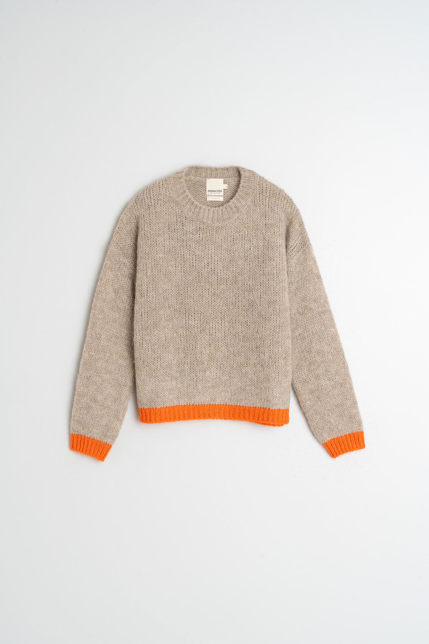 PULL EN MAILLE BICOLORE