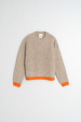 BICOLOR KNITTED SWEATER