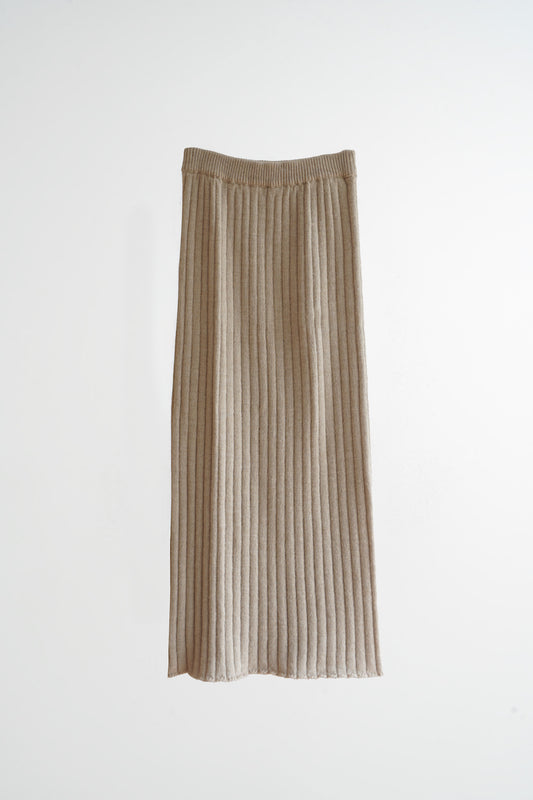 RIBBED KNIT SKIRT 4