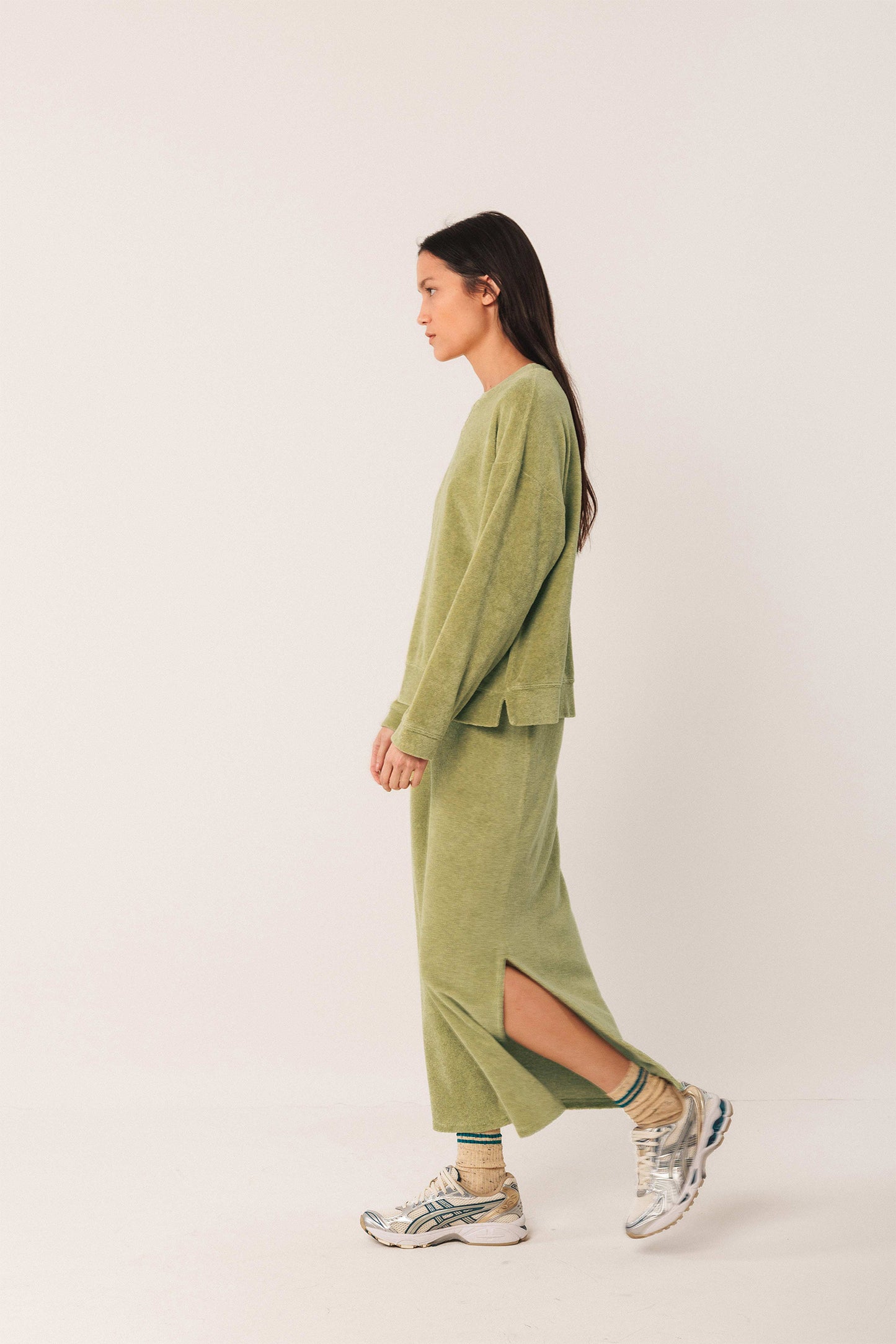 [CL] LONG TERRY SKIRT