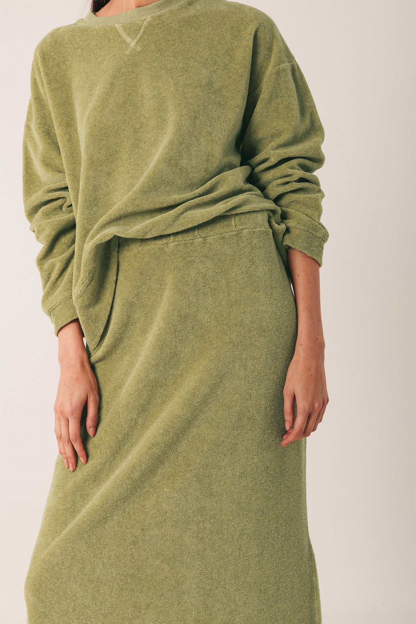 [CL] LONG TERRY SKIRT