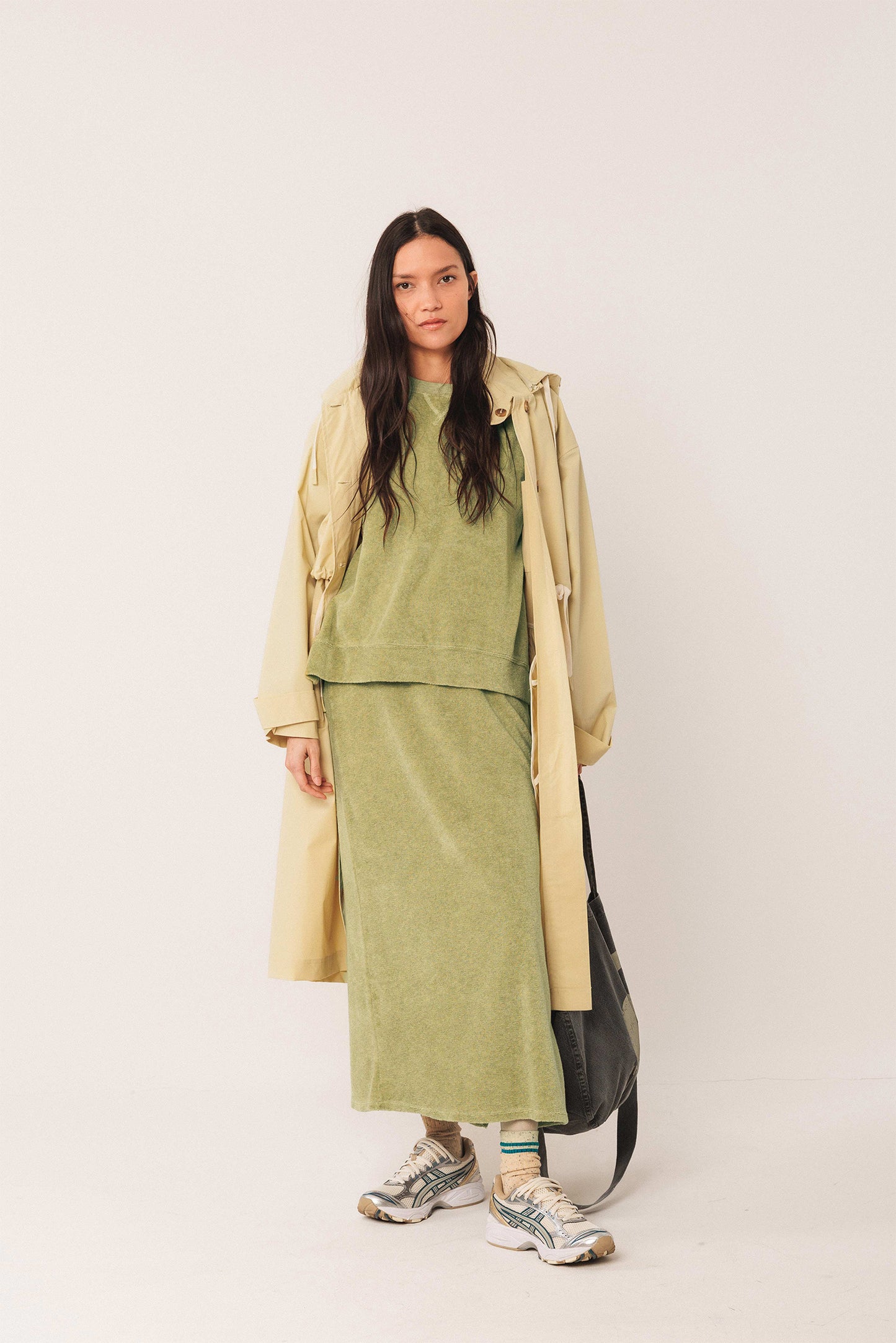 [CL] LONG TERRY SKIRT