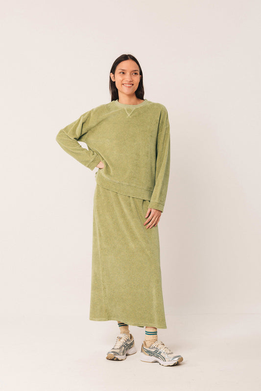 LONG TERRY SKIRT 5