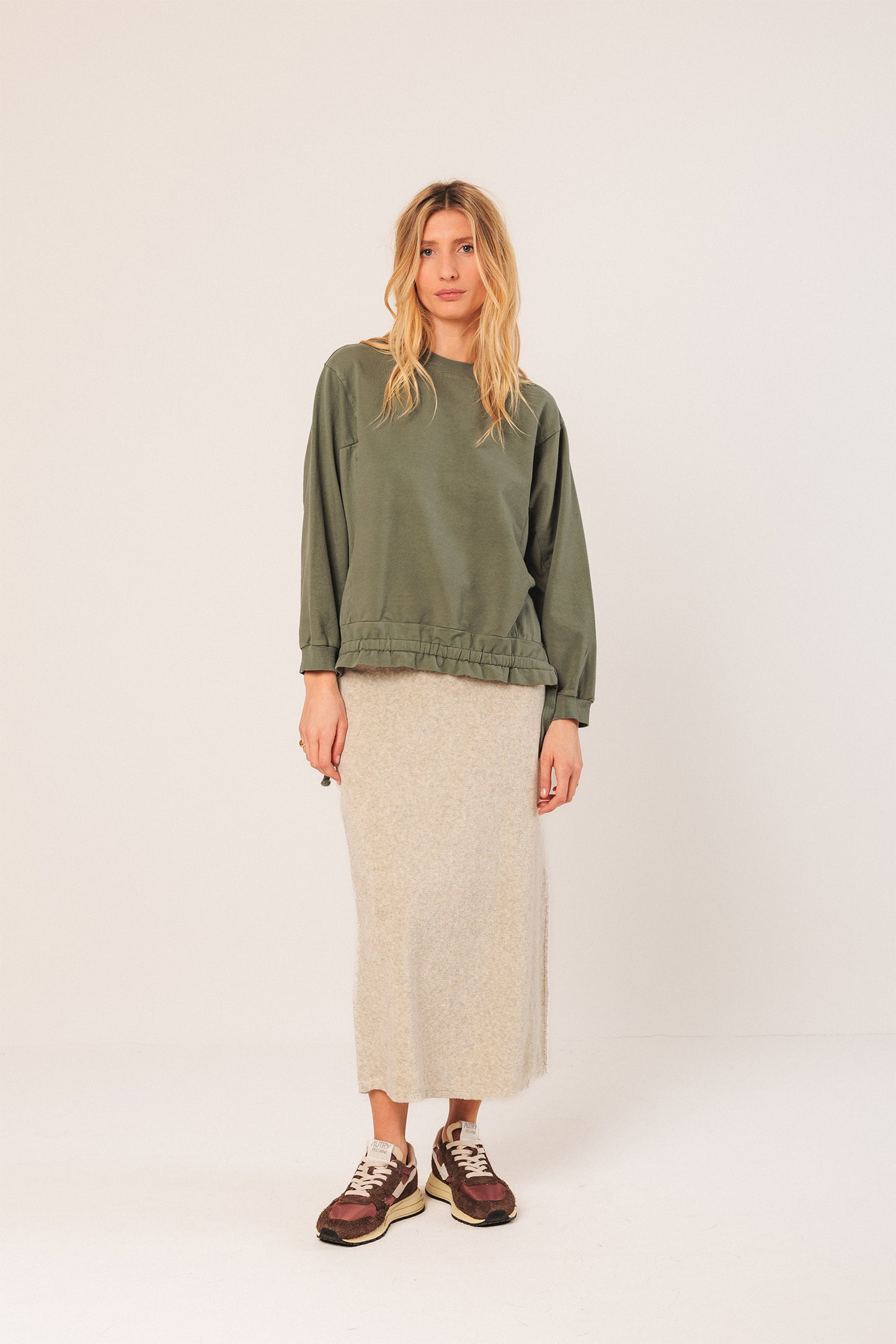 LONG TERRY SKIRT
