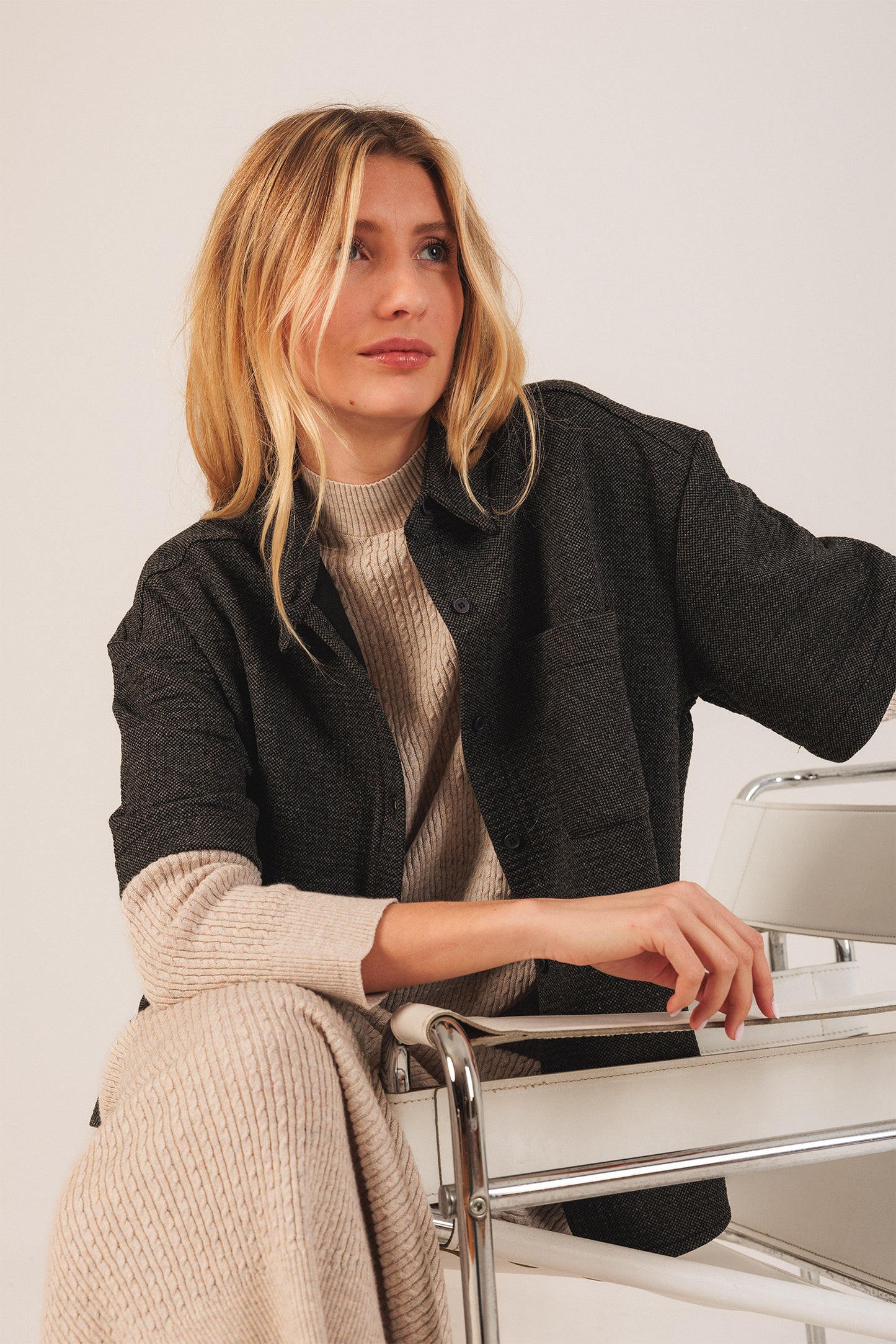 SOBRECAMISA PUNTO ROMA