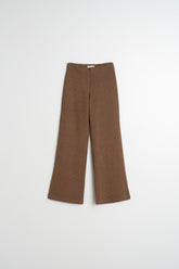DOUBLE JACQUARD KNITTED PANTS
