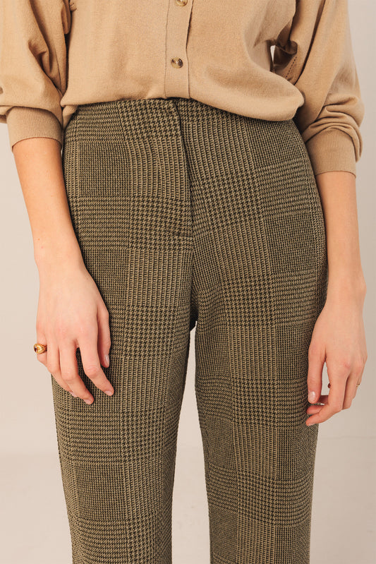PANTALÓN  JACQUARD DOBLE TELA