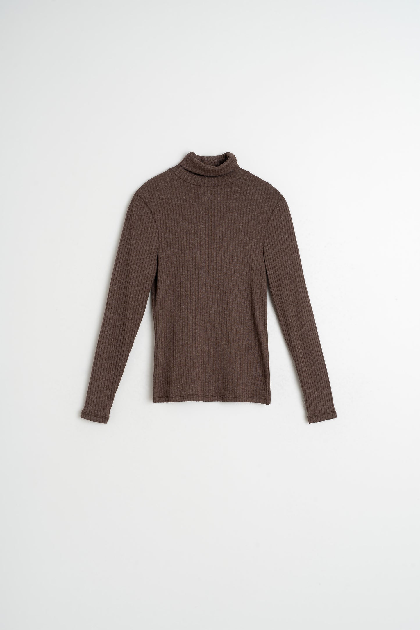 FITTED RIBBED T-SHIRT