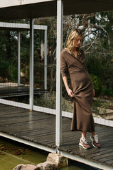 LONG CASHMERE DRESS