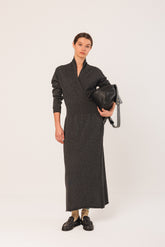 LONG CASHMERE DRESS