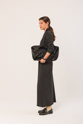 VESTIDO LARGO CON CASHMERE