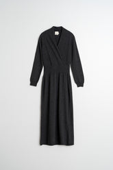 VESTIDO LARGO CON CASHMERE
