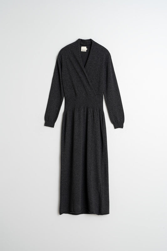 VESTIDO LARGO CON CASHMERE