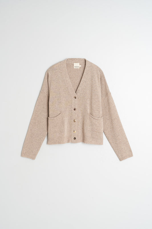 CHAQUETA CON CASHMERE