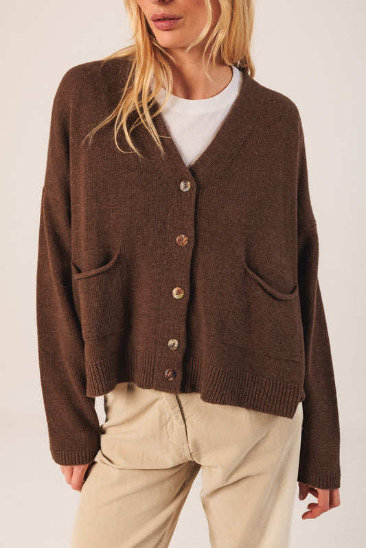 CHAQUETA CON CASHMERE
