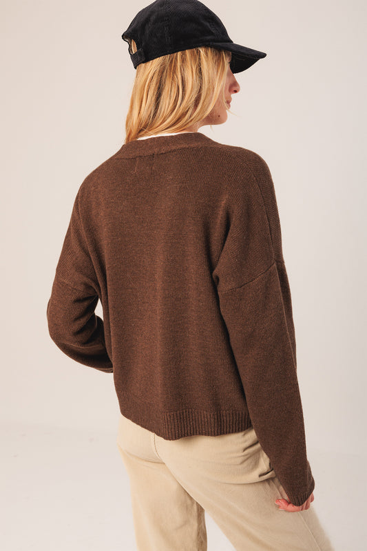 CHAQUETA CON CASHMERE