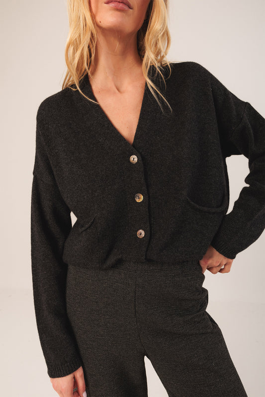 CHAQUETA CON CASHMERE
