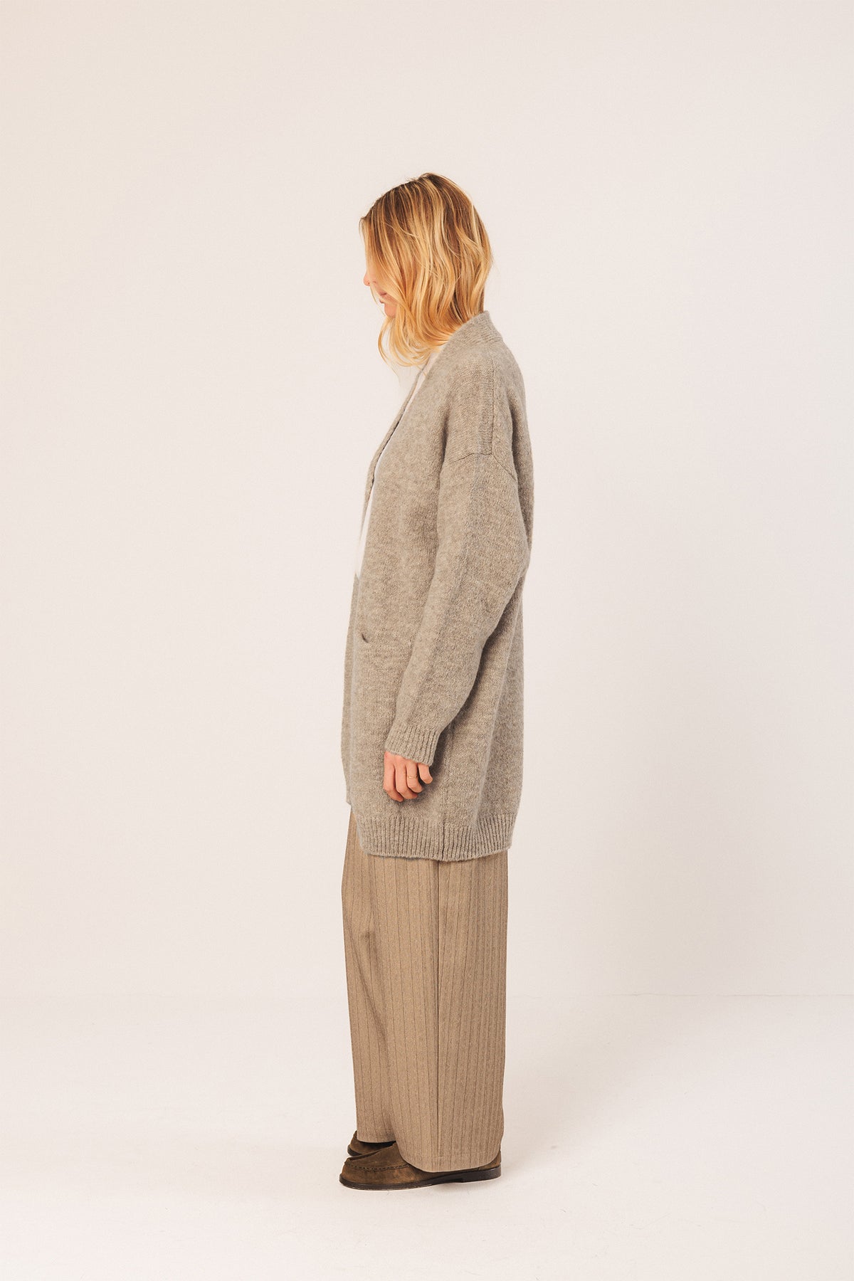 LONG MOHAIR JACKET