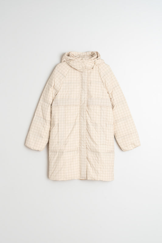 MANTEAU 3/4 À CARREAUX 6
