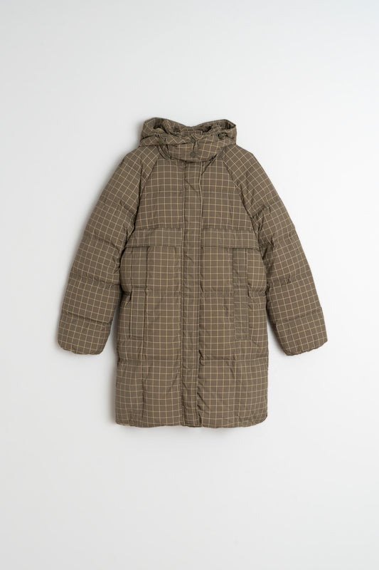 MANTEAU 3/4 À CARREAUX 6