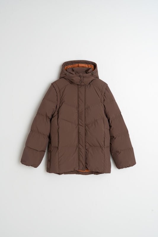 3/4 DOWN PADDED JACKET 1