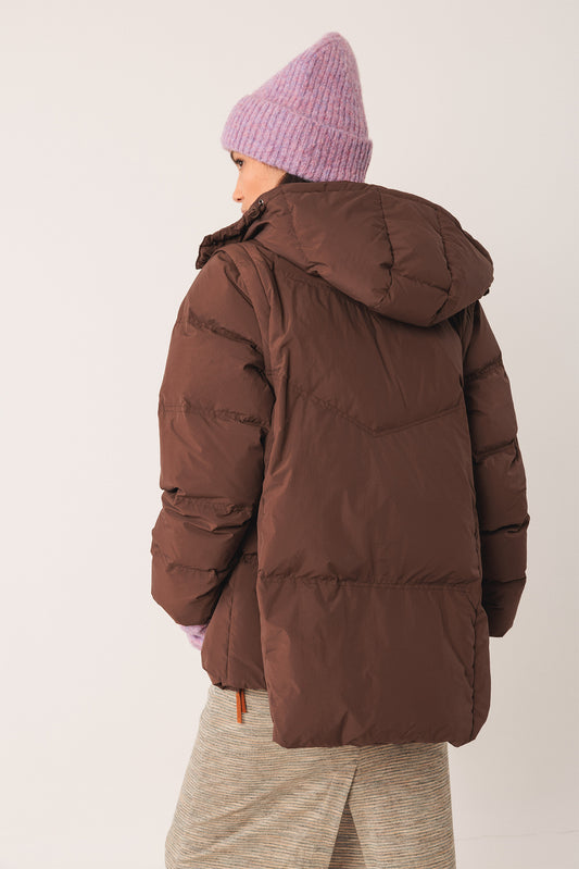 3/4 DOWN PADDED JACKET 3
