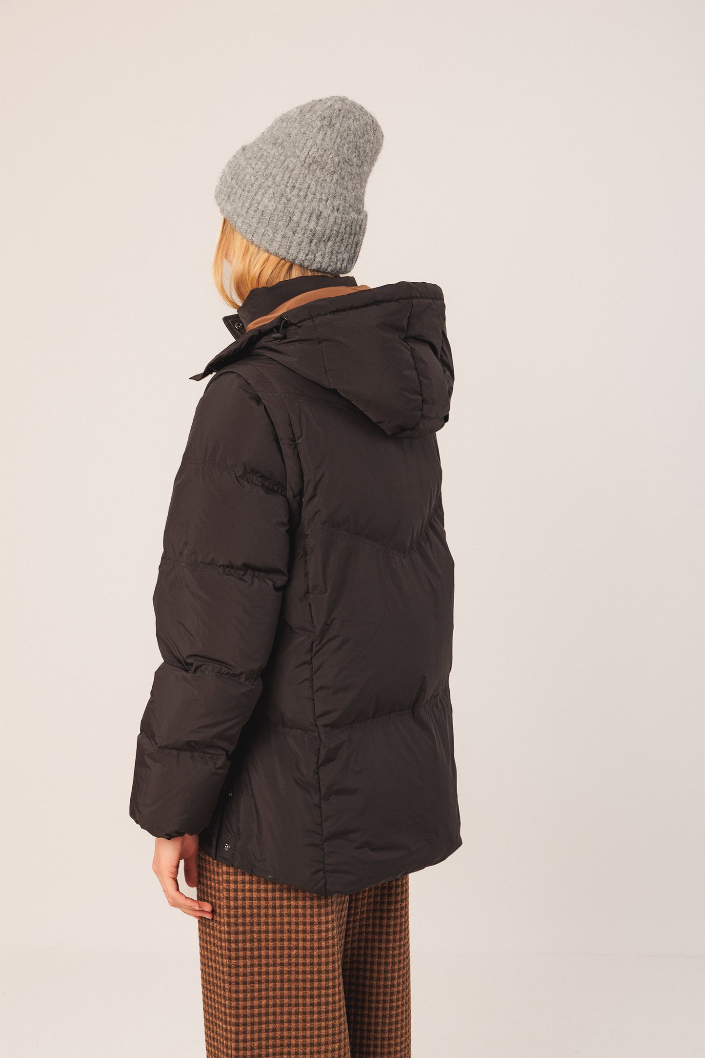 MANTEAU MATELASSÉ UNI