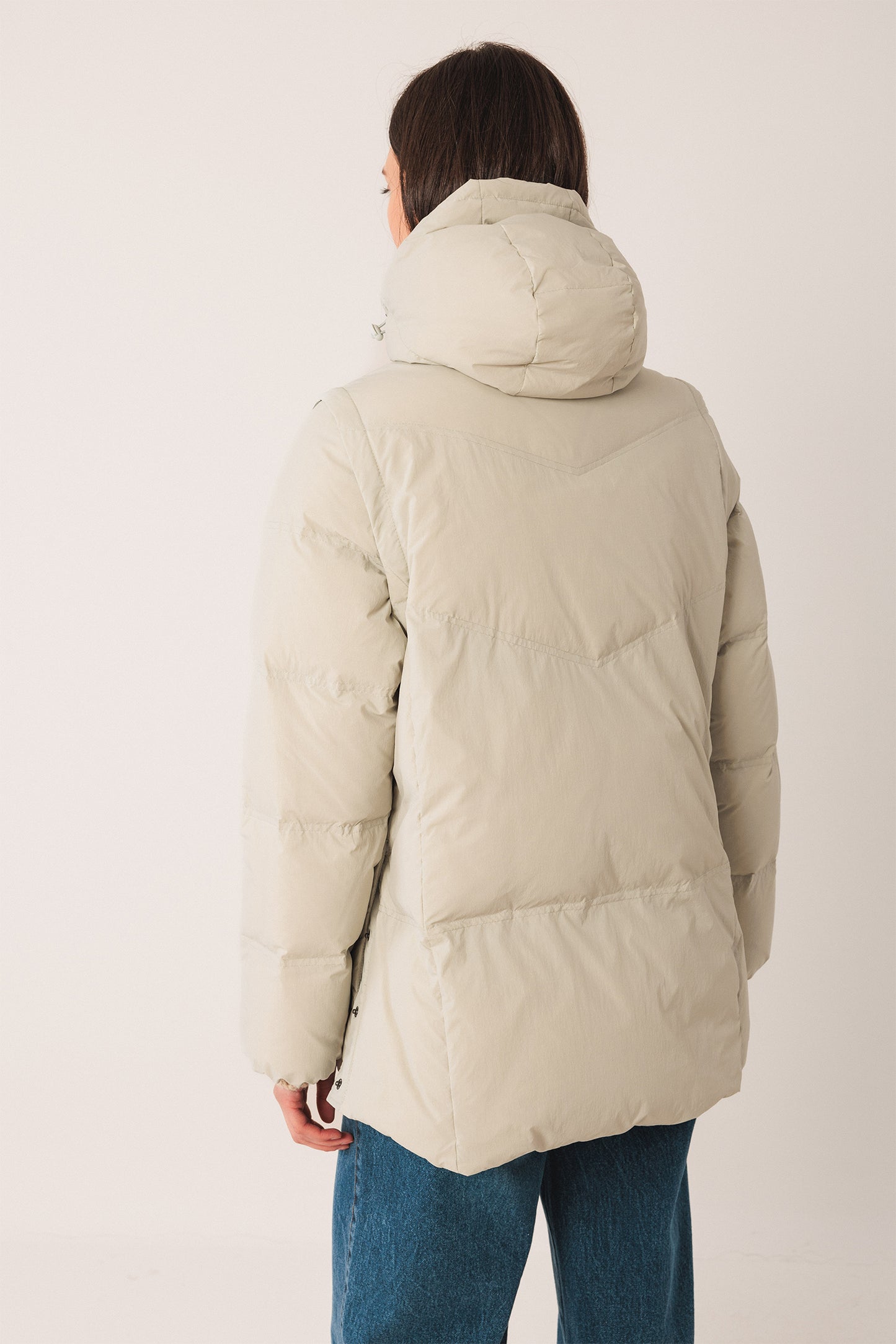 MANTEAU MATELASSÉ UNI