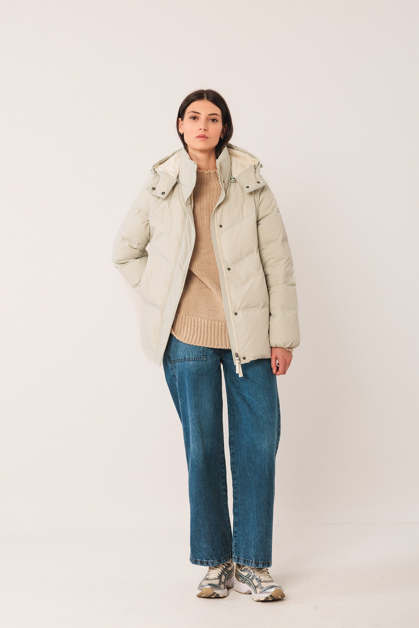 MANTEAU MATELASSÉ UNI
