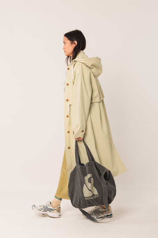 ADJUSTABLE WAIST TRENCH COAT 2