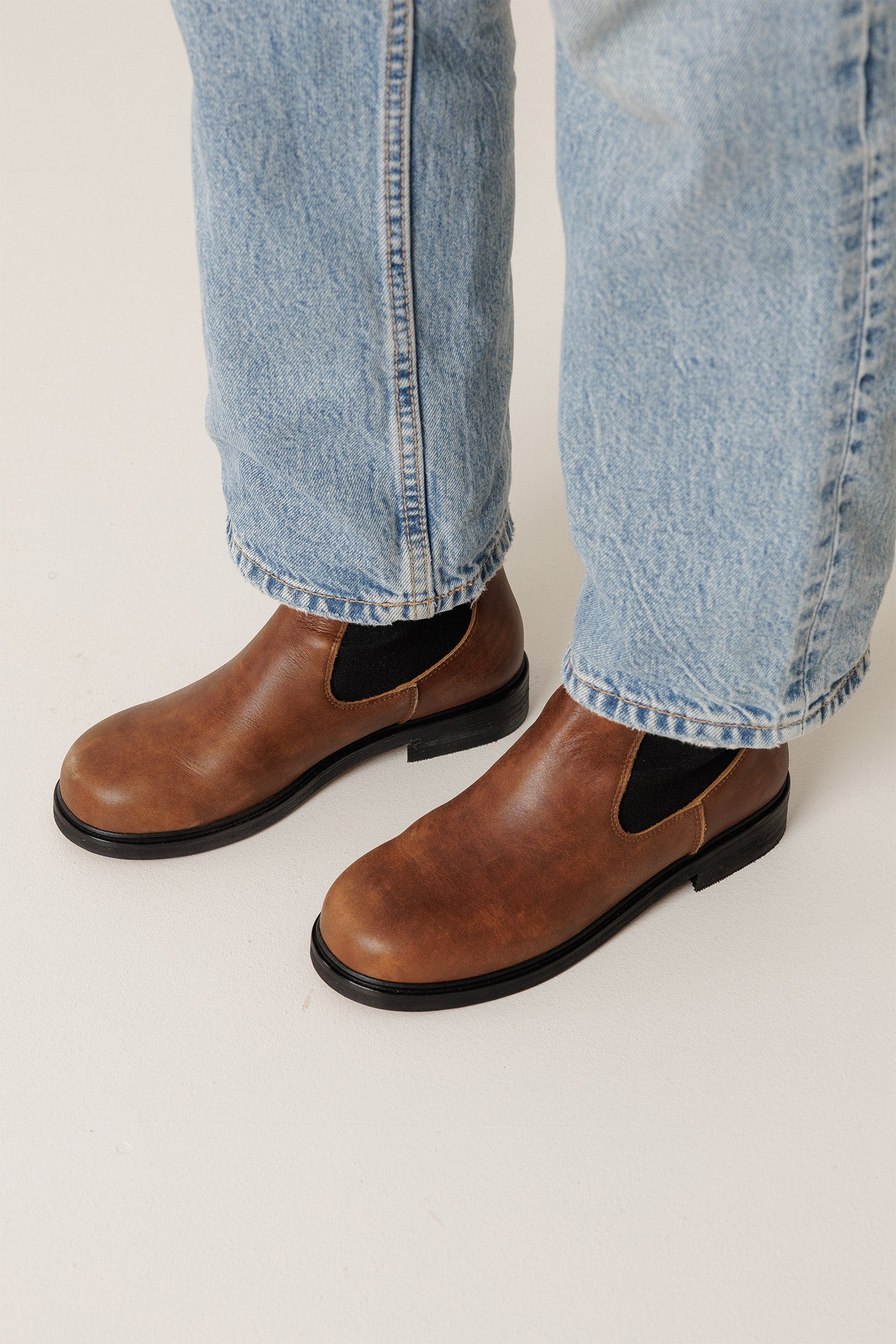 BOTTE CHELSEA EN CUIR