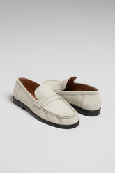 COWHIDE LEATHER MOCCASIN
