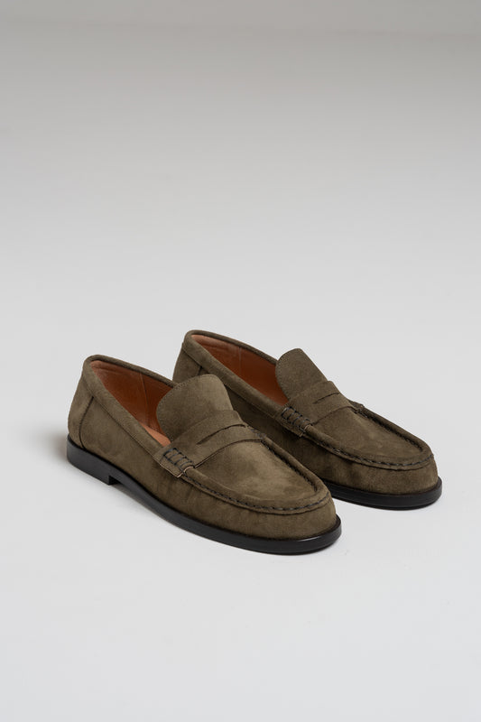 SUEDE LEATHER MOCCASIN