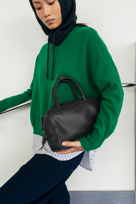 MINI BOLSO BOWLING PIEL 1