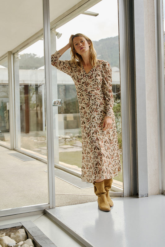 VESTIDO MANGA FAROL