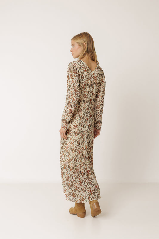 LANTERN SLEEVE DRESS 4