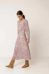 LANTERN SLEEVE DRESS
