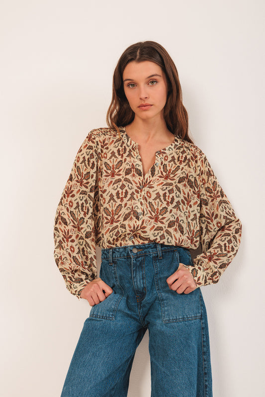 CHEMISE À SMOCK