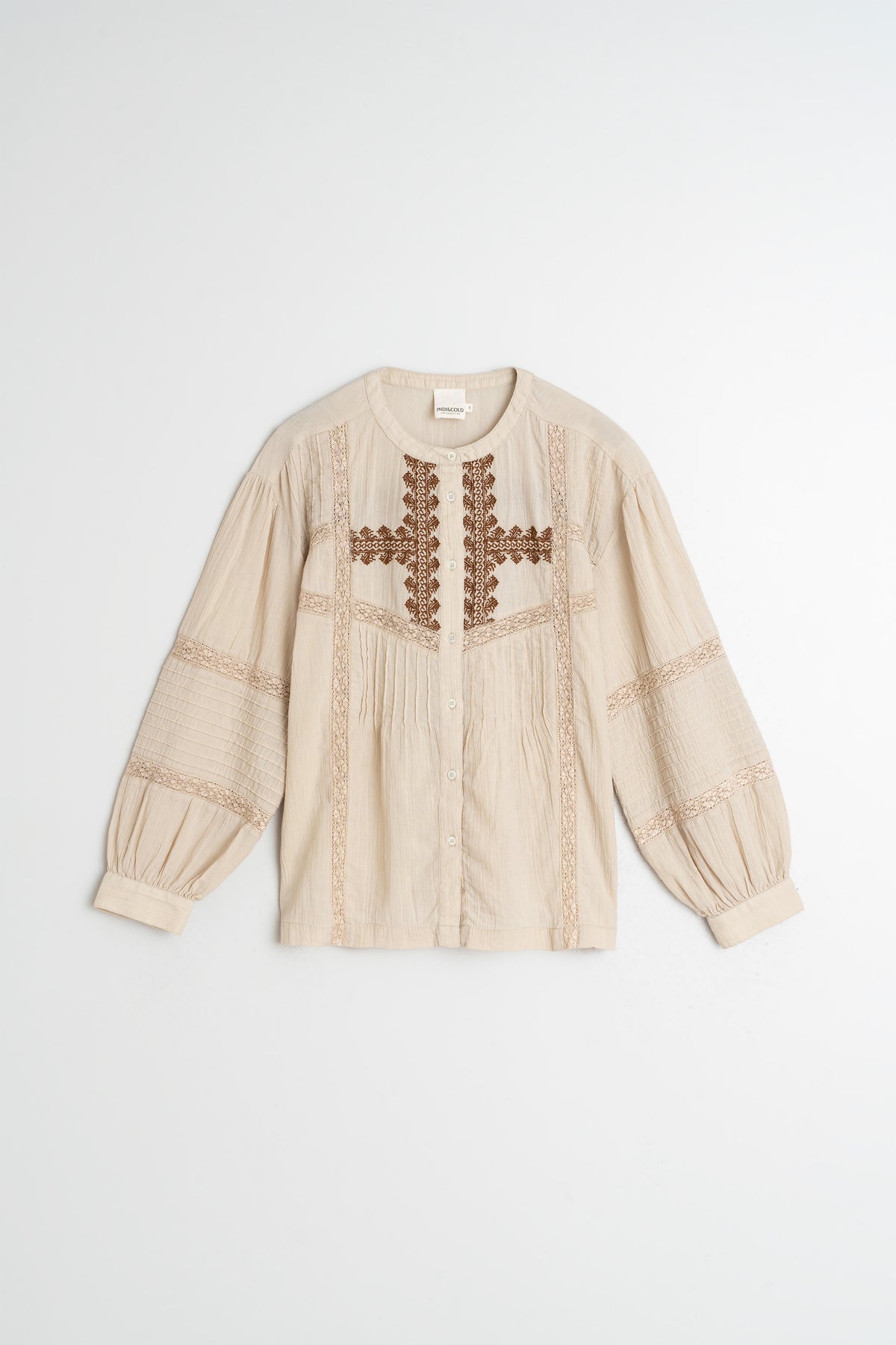 CHEMISE BRODÉE ETHNIQUE
