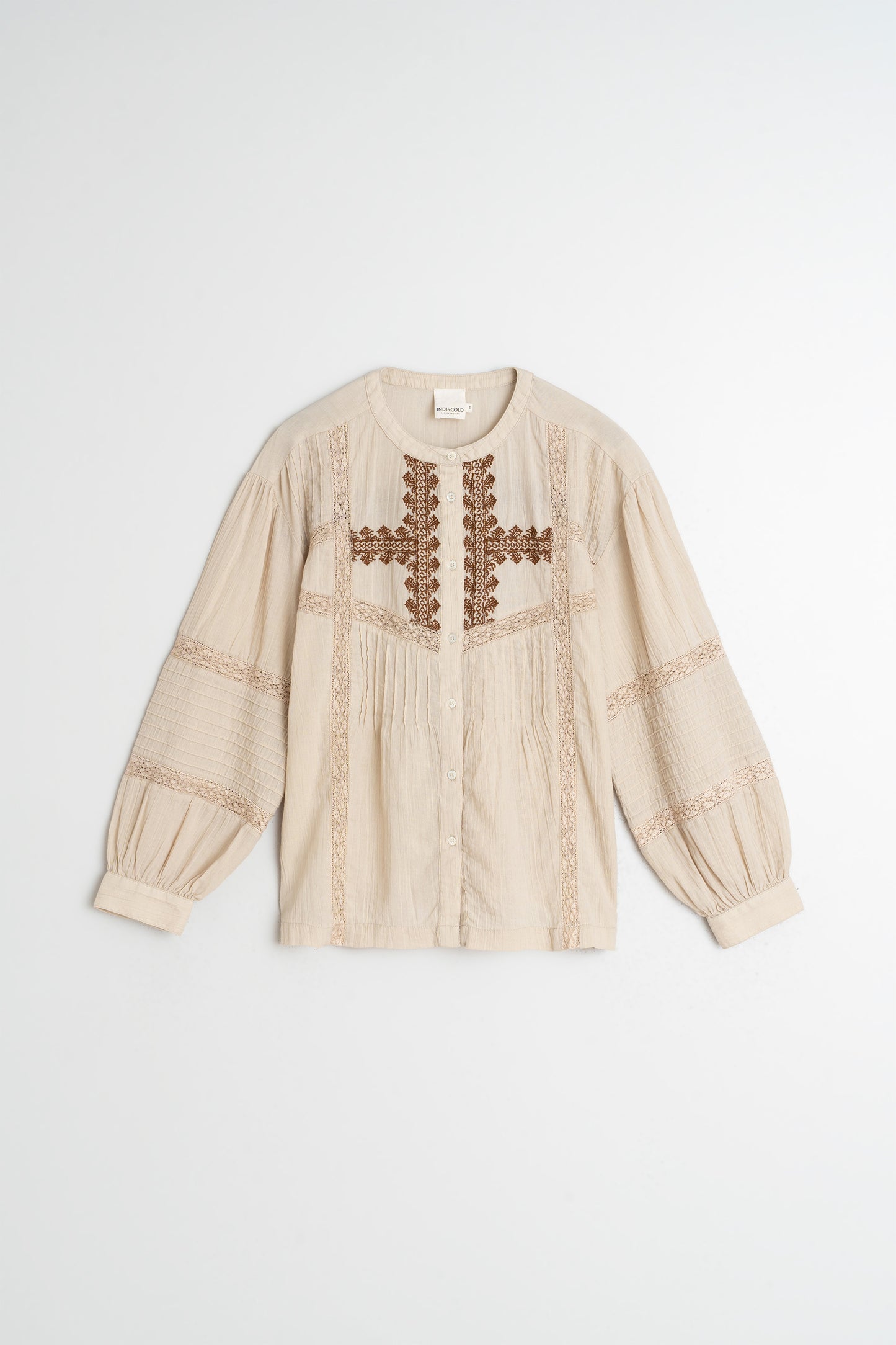 ETHNIC EMBROIDERED SHIRT