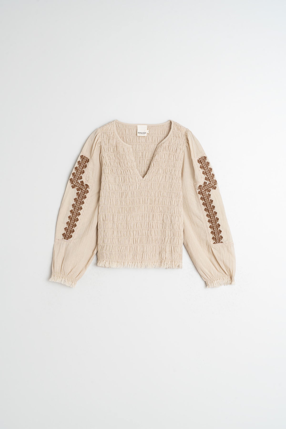 BLOUSE BRODÉE ETHNIQUE