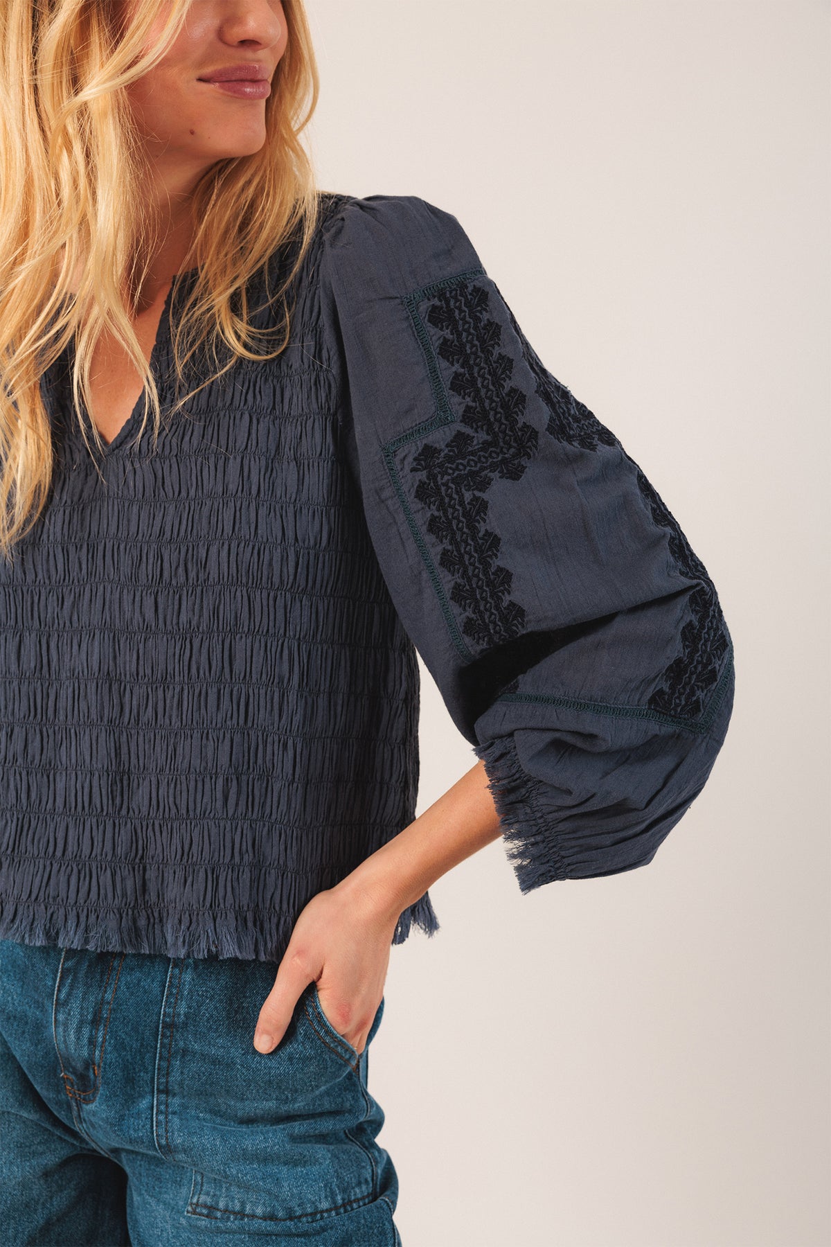 BLUSA BORDADO ÉTNICO