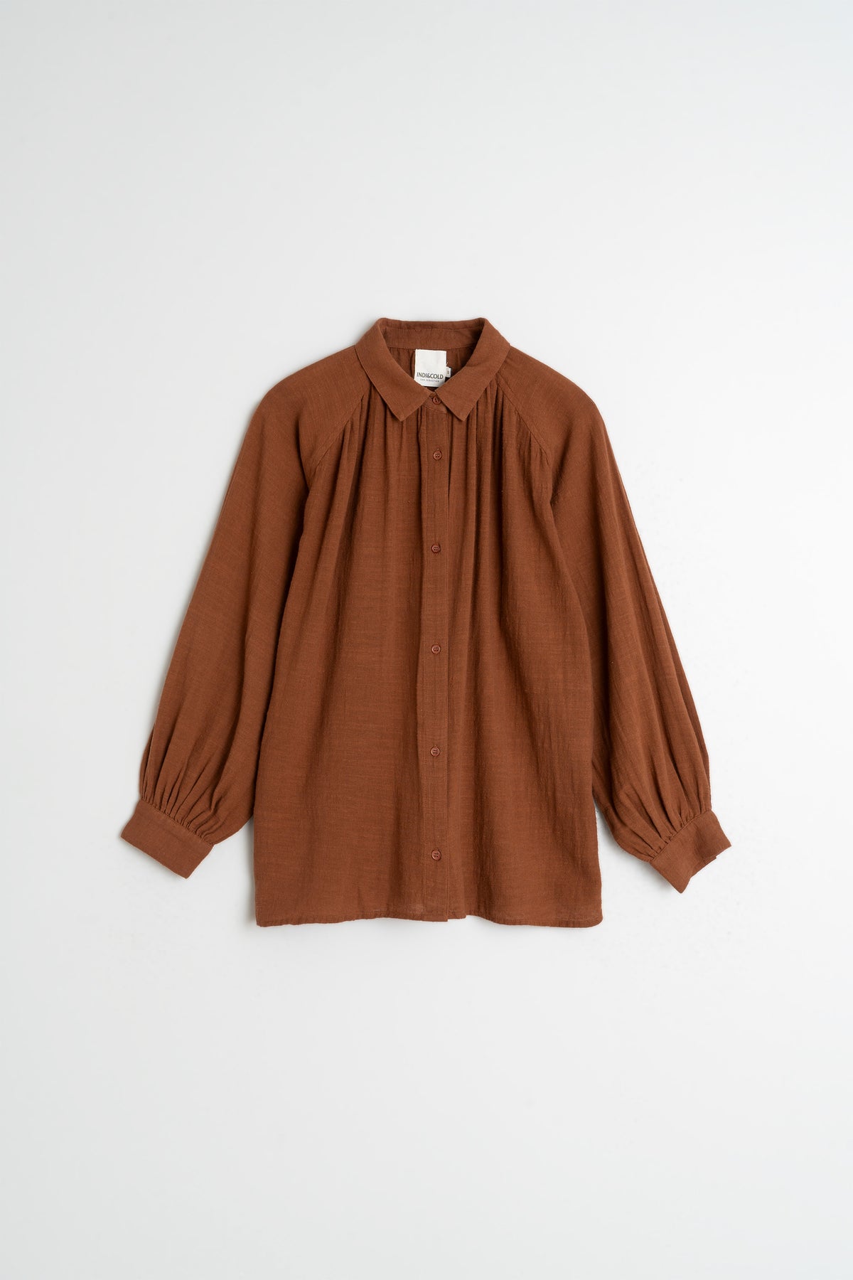 CHEMISE EN CRÊPE DE COTON