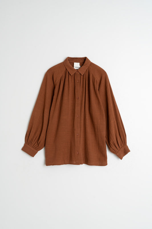 CHEMISE EN CRÊPE DE COTON 1