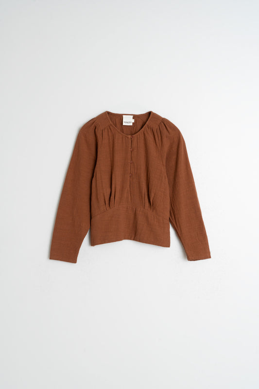 BLUSA  ALGODÓN CREPADO